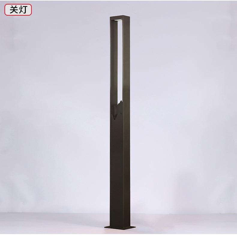 新中落地户外3CTS米网红山水花术园别灯墅艺方形景观不锈式钢庭院