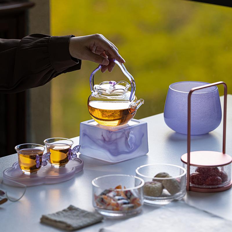 高硼硅玻璃约家用茶水分离可过滤泡茶壶茶高XOG简颜值耐热加厚煮
