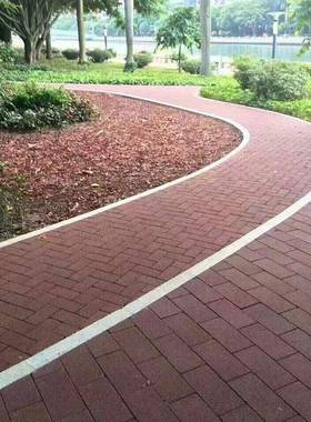 河南陶人瓷透水砖.源头厂家55cm厚陶瓷颗粒水砖市透政公UDN园行道