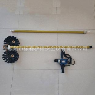 绝缘子扫QES刷防线触电瓷清瓶清扫器带电清扫刷配电路压器清洁变