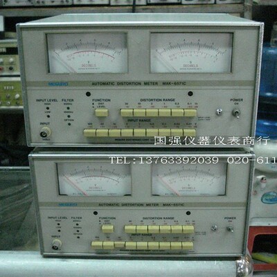 进口二手仪器 MAK-6571C单通道失真测量仪 目黑失真仪,电压表