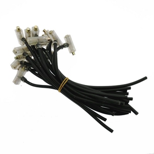 煤气灶电子打火线总成开关电子线打火石炉具阀体点火线燃气灶配件