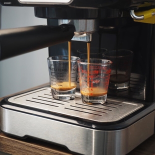 小量杯玻璃盎司杯刻度杯咖啡量杯安士房计量杯家用服药杯小玻璃杯