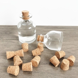 小口径锥形酒瓶酒坛塞优质环保软木塞泡酒瓶塞葡萄酒密封盖