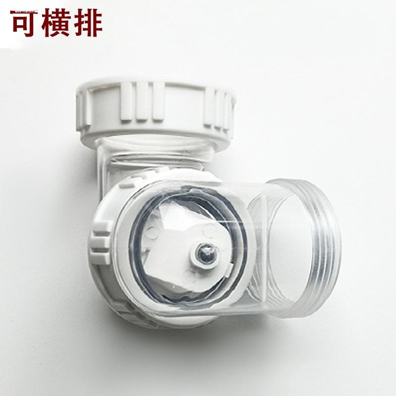 厨房下水逆止pvc透明止回阀50止逆下水管道防倒灌防臭单向阀神器