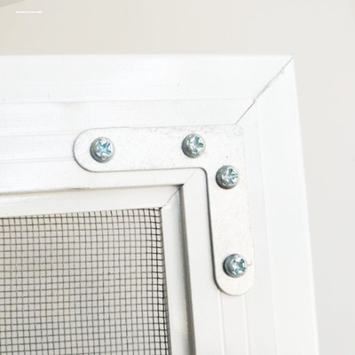 10个装纱窗固定角塑钢纱窗角固定连接件窗户配件铝合金纱窗固