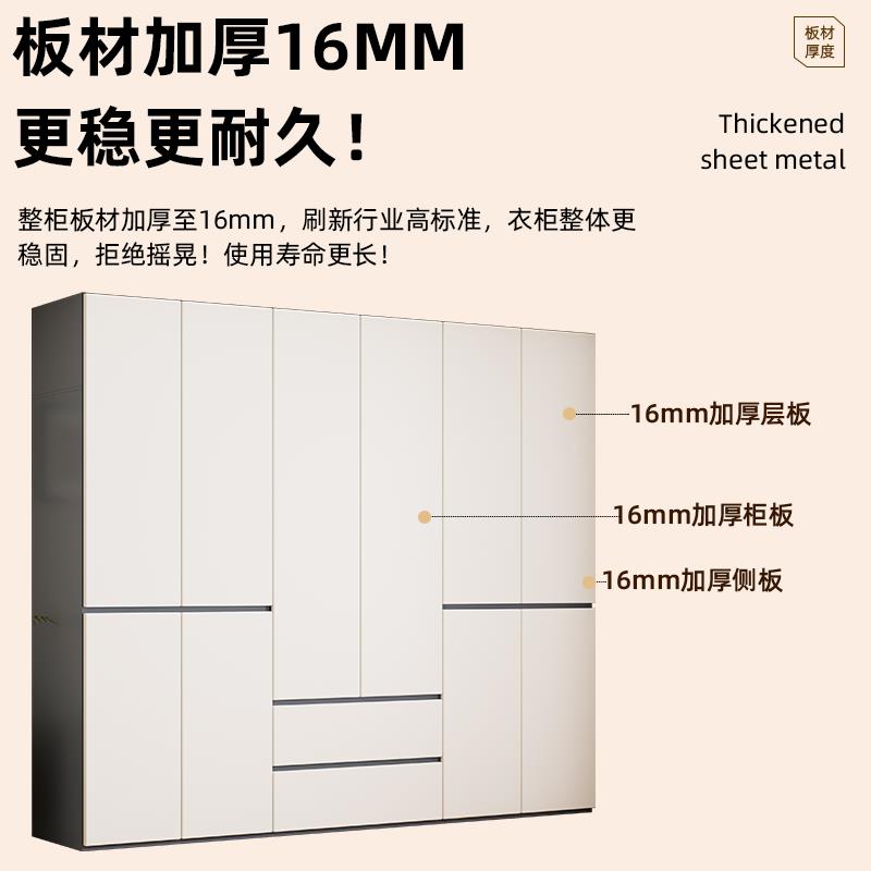 衣爆柜家用安卧C18_sQ1t童室加厚出租房用简易柜子儿大衣橱包装20