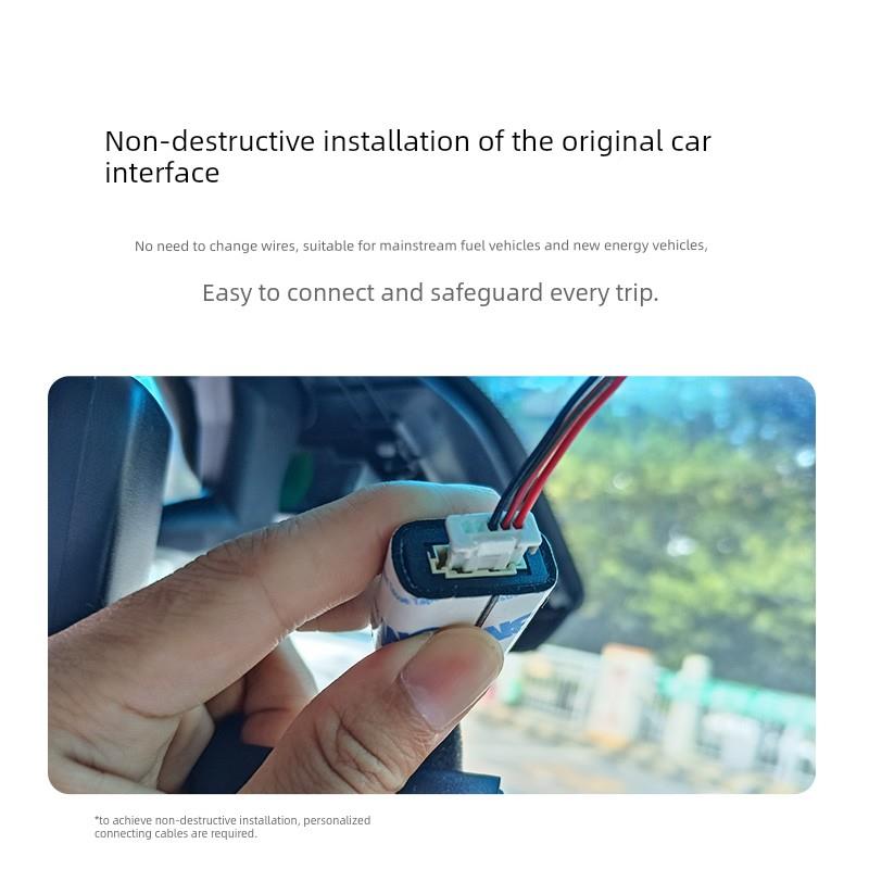盯盯AGo新款行车记录仪高清夜视24小控时停拍车监无线A2Go记录2仪