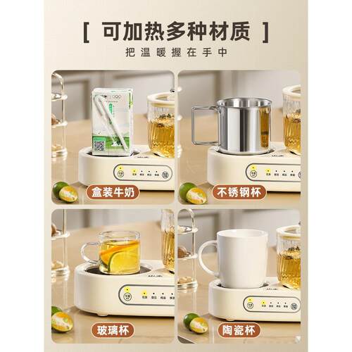 养壶全玻387璃恒温保温多功家能用电炖生养生杯办公茶室双炉花壶