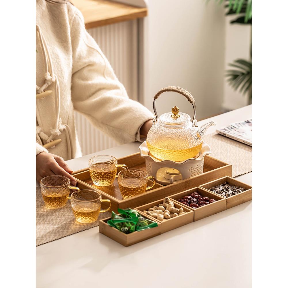 茶NT-245温套装套家暖用下陶瓷蜡烛保温加热底座酒店茶炉午花茶一