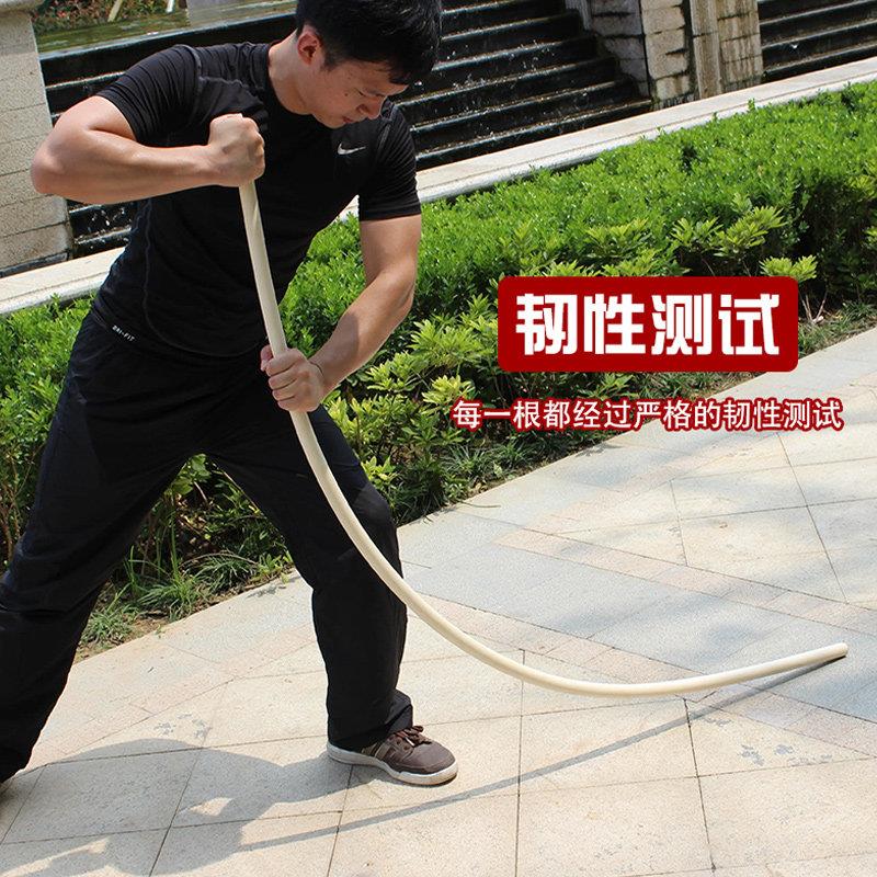 龙盘棍健身实木棍子长棍木乌拉伸白棍蜡杆棍棒武术棍藤白蜡杆-棍