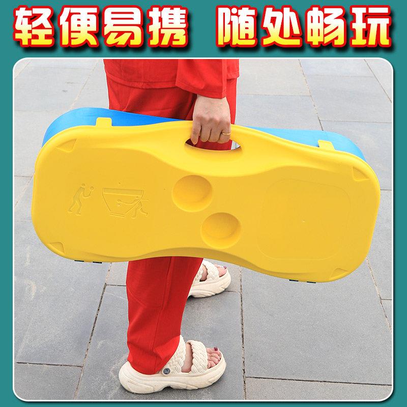 羽毛球快开网架可叠折便携羽毛球网架毛简易网架室外可拆卸羽球架