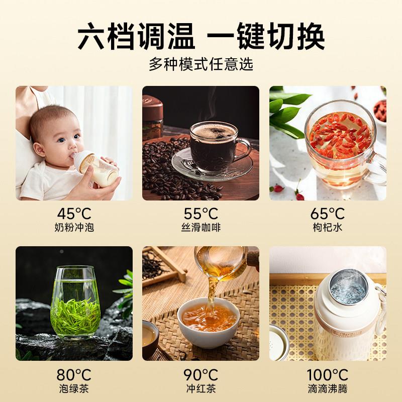 6恩贝罗便携式烧水小型壶旅行EBL-015烧杯恒温水保温电热水壶202