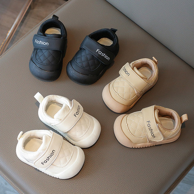 学步鞋男女宝宝秋季新款0-1岁3婴儿鞋子幼儿软底透气女宝宝鞋