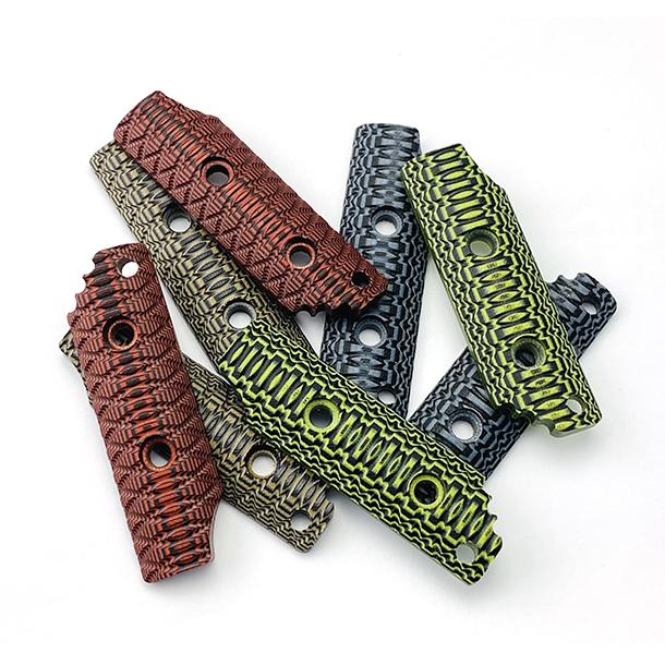 Strider SA/DB小直刀柄 G10复合材料 刀柄定制挺进者贴片直刀手柄