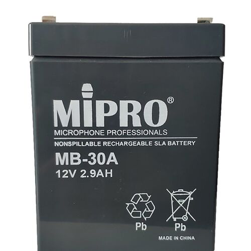 MIPRO MA-101U电池  MB-30A电池 12v 2.9Ah MA705电池