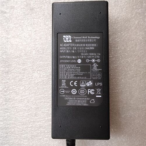 原装CWT侨威24V3.75A电源适配器2AAL090M电源供应器监控设备使用