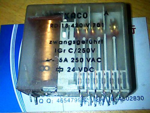 RD 18 420 V701 正品 RD 18 420 V701  24VDC   拆机安全继电器