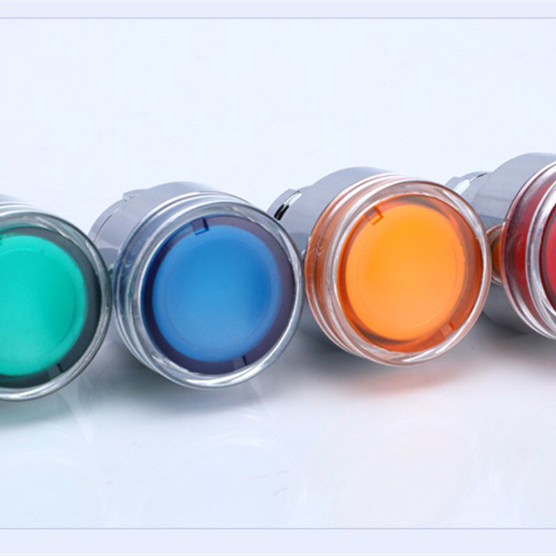 配XB2带灯按钮头部ZB2-BW33C BW34C BW35C BW31C红绿黄蓝白