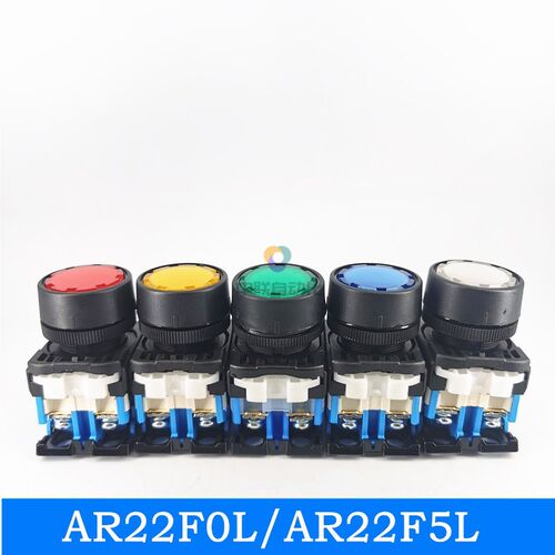 AR22FOL F5L E3/E4/M3 11G/01R/10Y富士平头带灯按钮AR30F0L