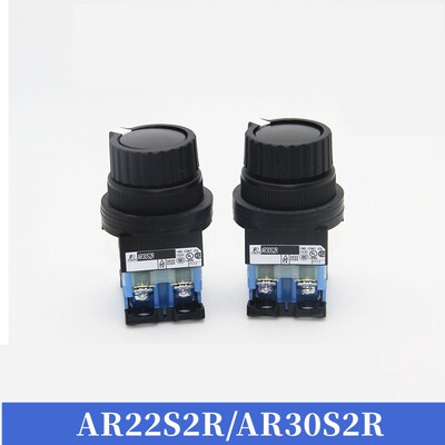 AR22S2R-20B富士AR22S1R选择环形两档旋钮 按钮开关AR30S2R-22B