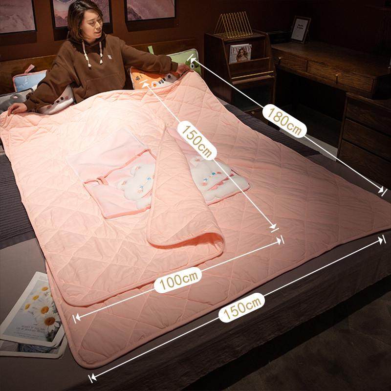 抱枕被子两用加厚二合一折叠汽车载枕头被办公室午睡空调毯子靠枕,居家布艺,抱枕被,淘宝优惠券,粉丝福利购,淘宝优惠卷