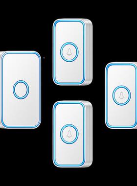 智家超远距无线呼家用门铃电子A78新三遥控离叮咚声免插户门叫铃