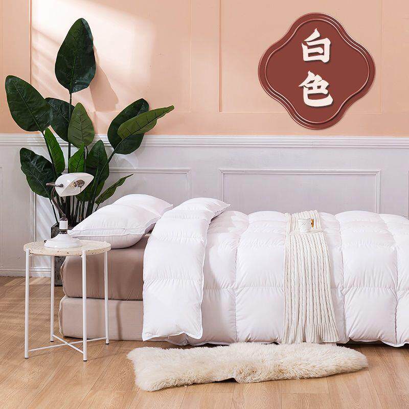 皮自充顺威家纺绒羽绒壳被被半成内品防钻绒钻毛胆芯布料手工被套