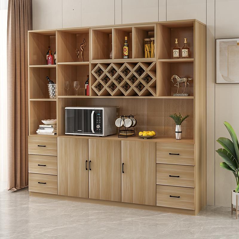 实木酒柜客厅餐柜一靠墙柜子简边约代现1收纳柜体组合柜高