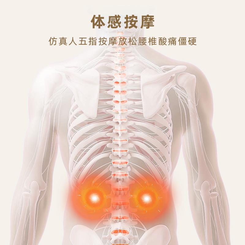 记忆棉靠垫办公室按摩腰靠汽车椅子靠背垫护腰靠背床头靠枕热敷