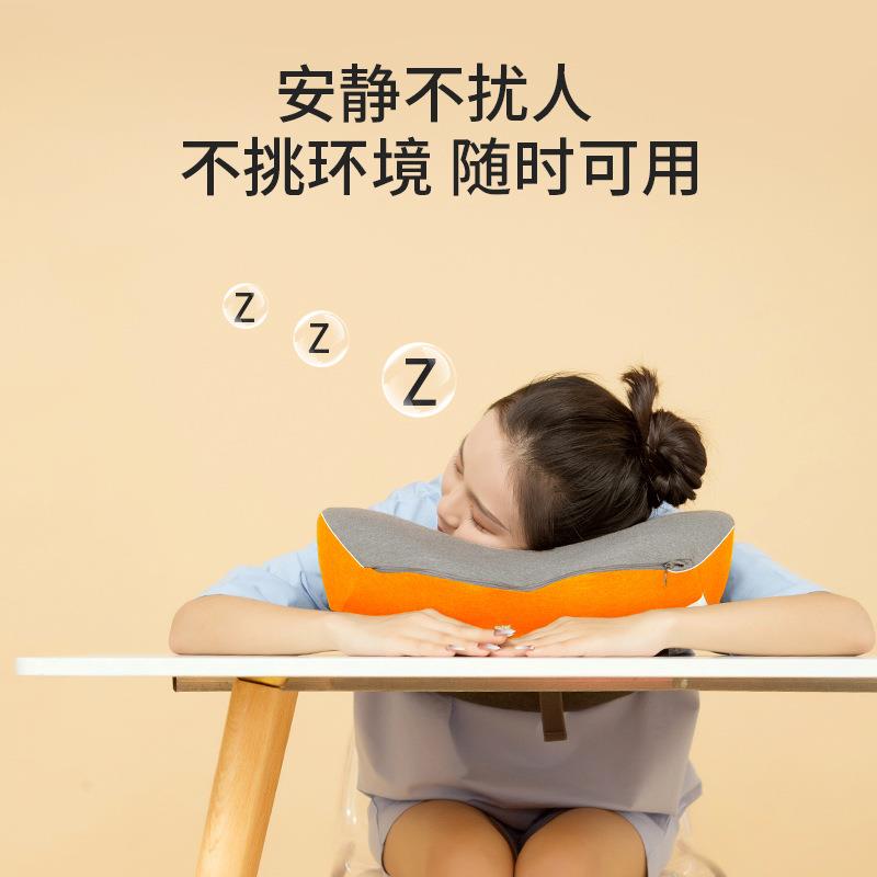 记忆棉靠垫办公室发热腰靠汽车椅子护腰靠背床头靠枕按摩腰靠枕