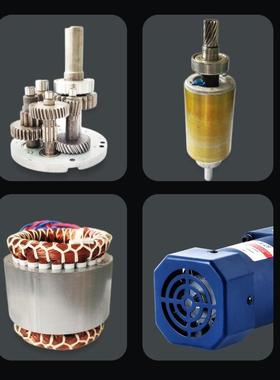 90速-120W直角减机中空中BZL220v380v转角调速实电机交流电齿轮