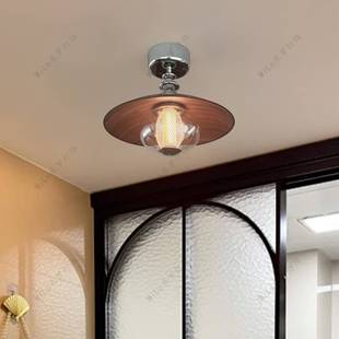 MiL见描述o法式 艺灯师术 复古灯吸顶中古风厨卫玄关走廊过道设计款