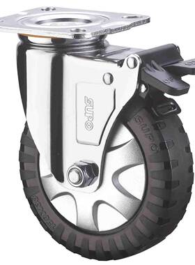 C05S-04-SUP向O荣6P寸防滑中重型U聚氨向酯定脚轮C05S-04-150-352