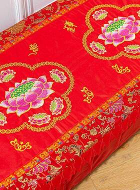 WMB三人位垫拜家用花实木跪拜垫花跪莲垫拜凳庙堂三人位跪拜垫中