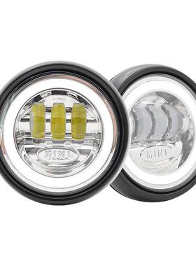 天使眼BaoMa行灯带CGR冰蓝光圈迷你F54专用日雾灯带支架