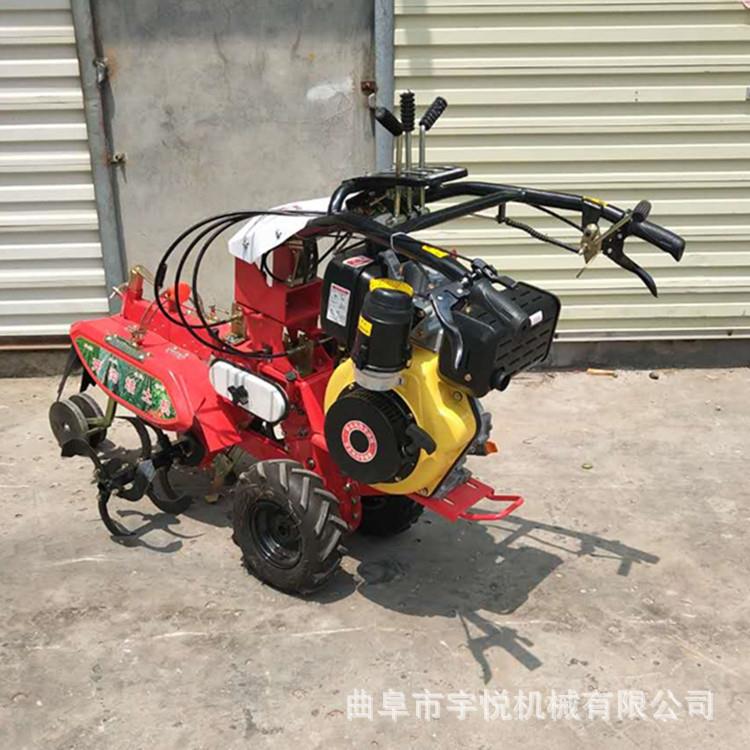 油农用田园管理机6风冷开CLW沟培柴土机8柴油电启动1旋耕起垄机
