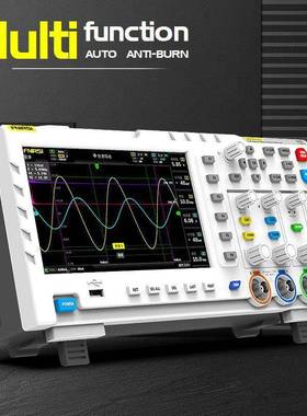 F0NIRSI1014D字存储示波器10波LZOMHz双通数道示器信号发生器
