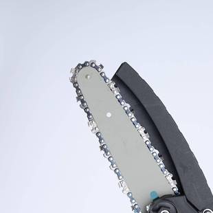 多功能6寸手园木林带工锂电修枝锯大YRJ功率电链锯油壶持迷你锯