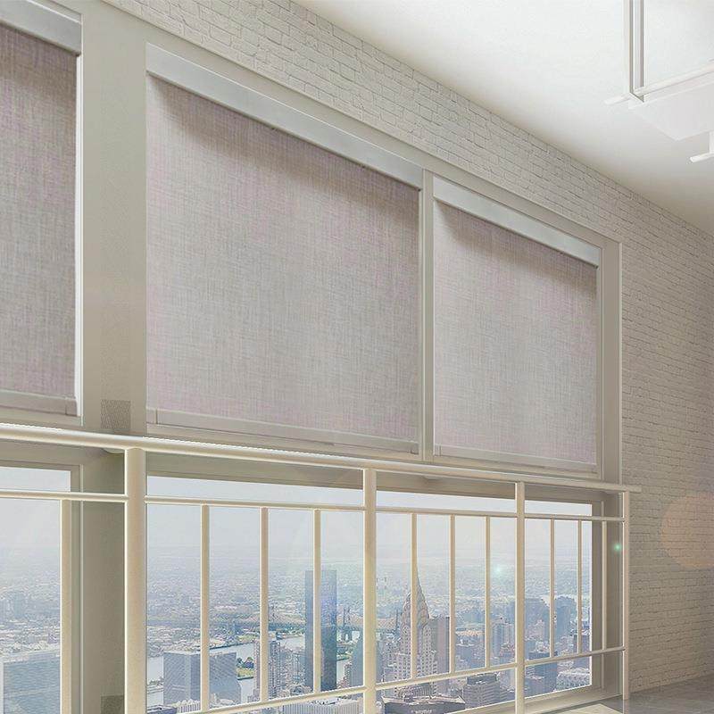 窗帘遮电阳帘卷办公室窗帘工程车间板房升降隔热晒防仿麻HY-L1动,居家布艺,卷帘,淘宝优惠券,粉丝福利购,淘宝优惠卷