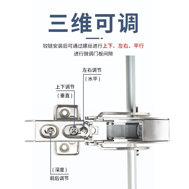 巴士门铰链移门柜门门板平移门五金轨道橱柜度重型