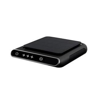 G1显示屏太阳能供电车载净化器家用桌面空气净化器车用负离子氧吧