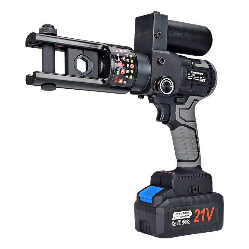 小型电动压线钳充电式液压钳SL-240铜鼻子电工专用压接工具接线用