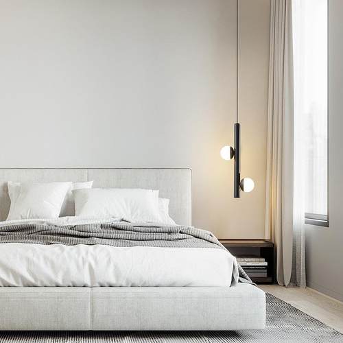 极简卧室床头吊灯2023年新款北欧创意走廊过道玄关书房灯饰