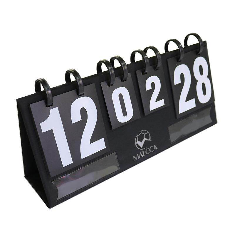 足球比赛记分牌4位翻分牌多功能记分牌双面显示裁判用品计分浦