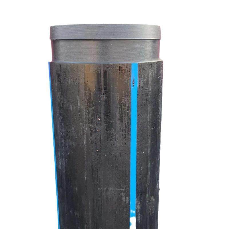 HDPE置换自锁式短管城市修复管道大口径黑色排水排污管道路下水管