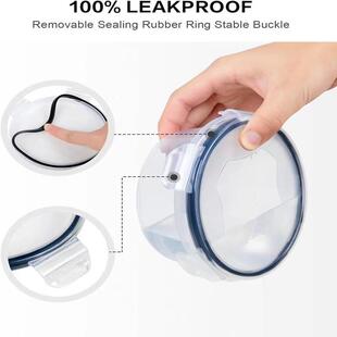 厂家供应密封盒塑料透明防潮储物盒厨房食品级干货保鲜密封盒