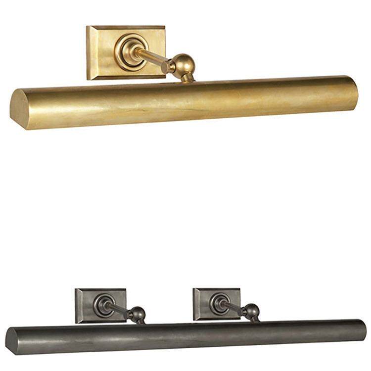 美式壁画灯简约镜柜前灯复古浴室灯欧式卫生间化妆镜灯黑色