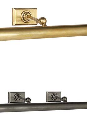 美式壁画灯简约镜柜前灯复古浴室灯欧式卫生间化妆镜灯黑色