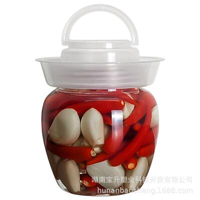 料泡菜坛CIM子酱菜腐乳食品级tp罐e透明密封包装塑塑料整件
